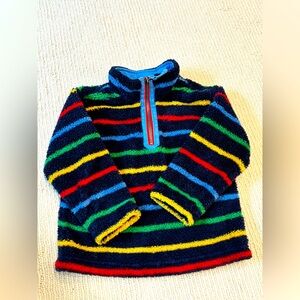 Hanna Andersson boys half zip pullover sweater
